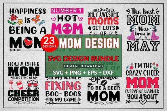 All MOM Design: Graphics for Crafts & Branding