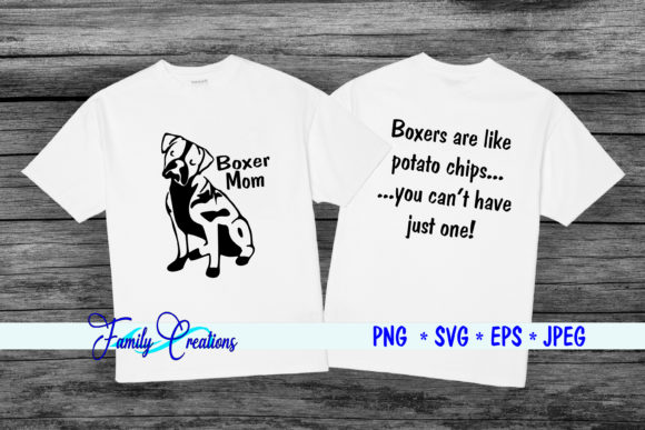 Boxer Mom Bundle: Graphics and Crafts for Creative Marketing
