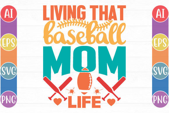 Living That Baseball Mom Life: Graphics for Crafts