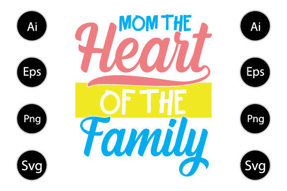 Mom Heart Graphics: Crafting Family Content