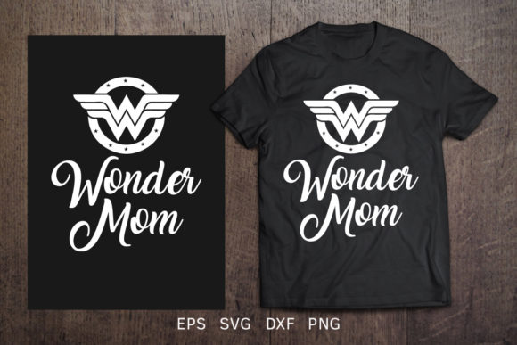 Wonder Mom: Premium Graphics for Crafts & Branding